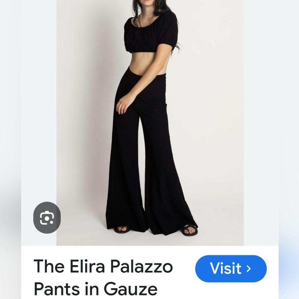 Suzi kondi Elira palazzo pant small black